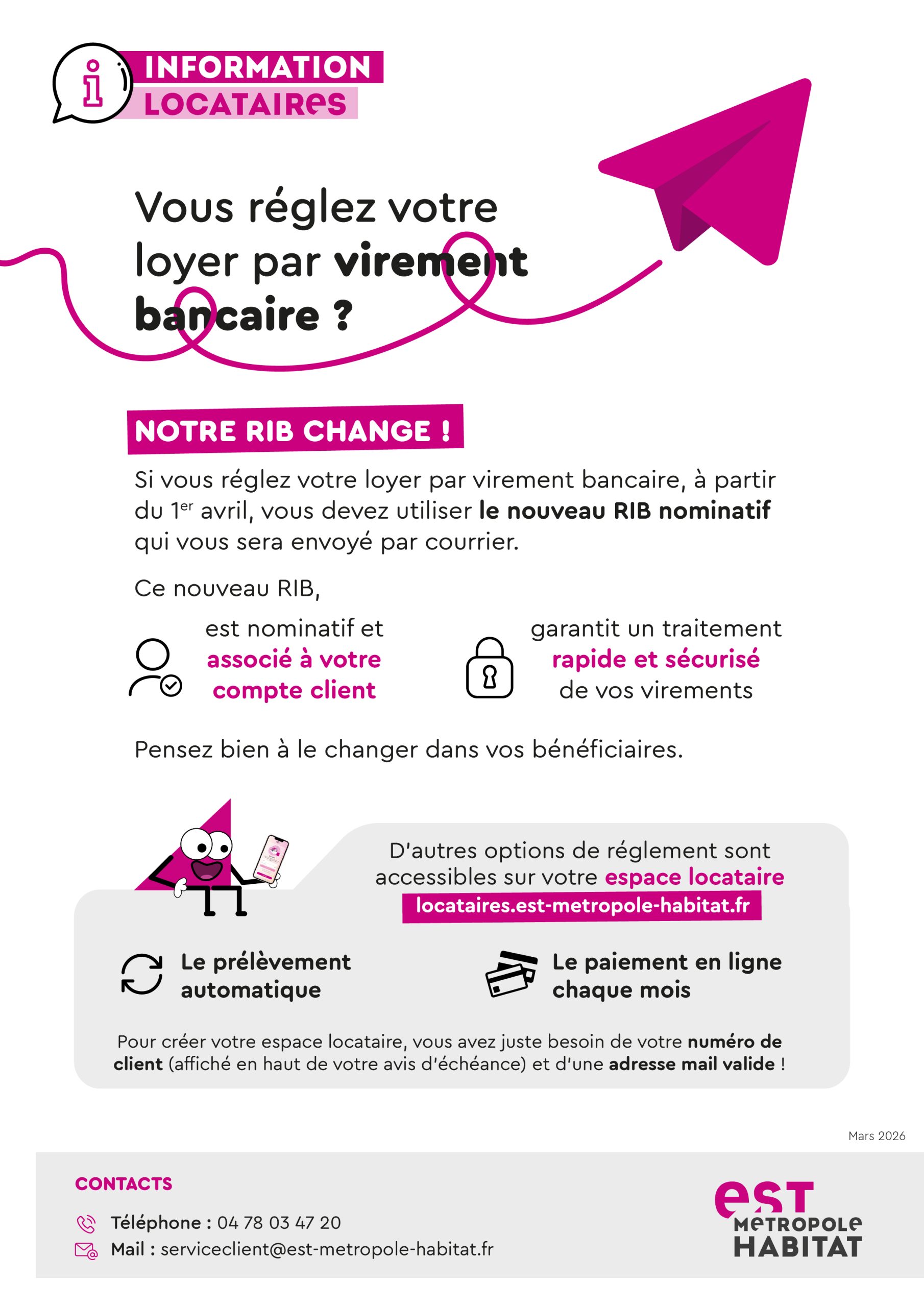 flyer virement